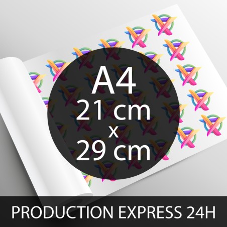 Impression DTF A4 21 x 29 cm - Production Express 24h