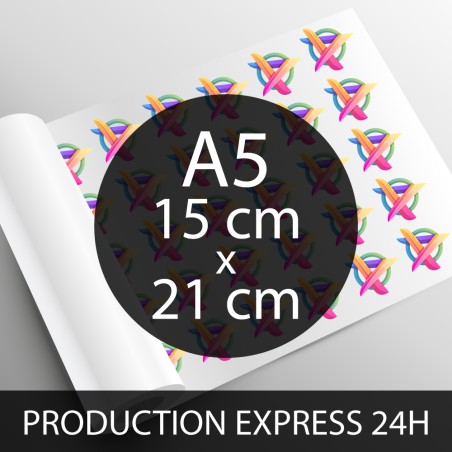Impression DTF A5 15 x 21 cm - Production Express 24h